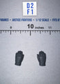 1/12 Scale WWII German Gloved Hands Pair - WWII German SS Honor Guard Archard - DID 3R TG80005