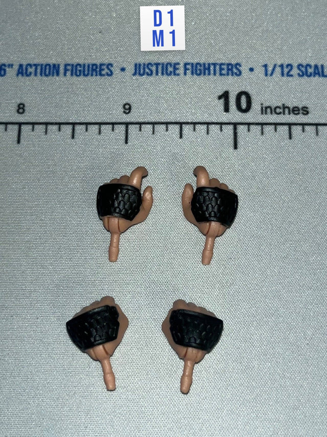 1/12 Scale Wrapped Hands Set - “Dice” - GI Joe Classified Cobra Ninjas #160