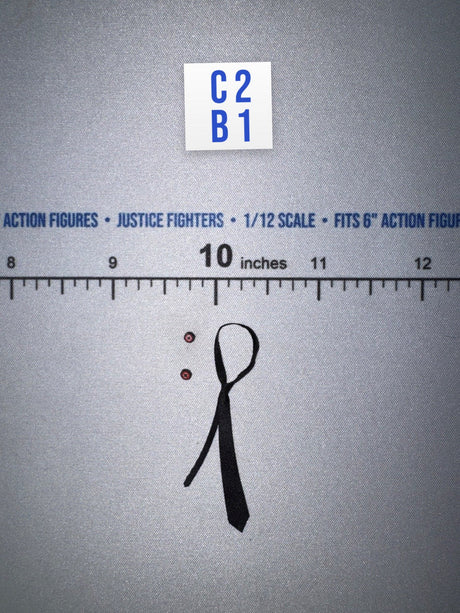 1/12 Scale Modern Era Necktie - 1/12 Scale WWII German SS Honor Guard Aaron - DID 3R TG80007 DiD DiD