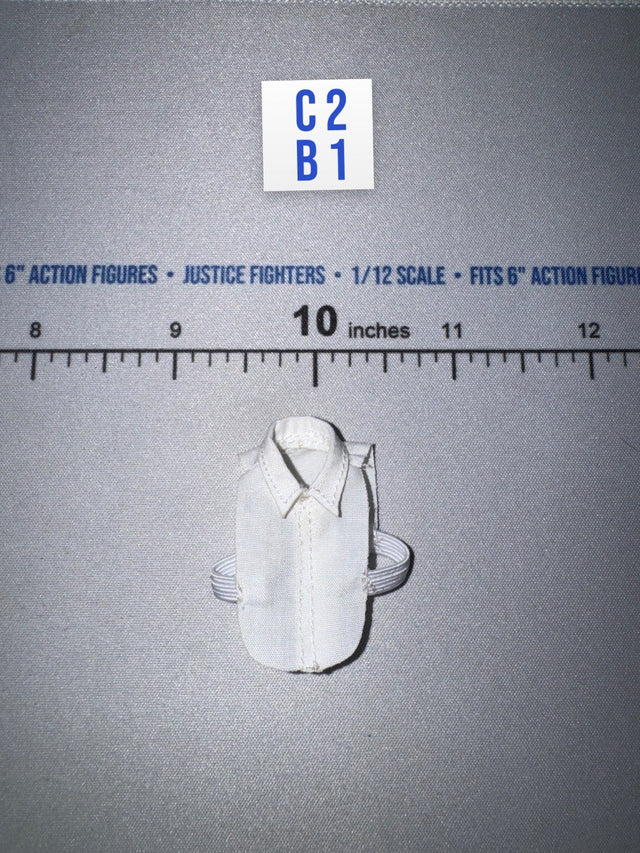 1/12 Scale Modern Era Dress Shirt - 1/12 Scale WWII German SS Honor Guard Aaron - DID 3R TG80007 DiD DiD