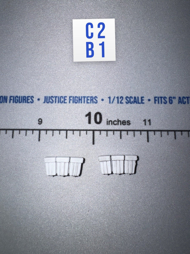 1/12 Scale Modern Era Ammunition Pouches - 1/12 Scale WWII German SS Honor Guard Aaron - DID 3R TG80007 DiD DiD