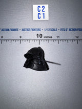 1/12 Scale Medieval Era Japanese Helmet - Japan Sengoku Soldier (Black) - DiD XJ80017A