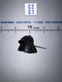1/12 Scale Medieval Era Japanese Helmet - Japan Sengoku Soldier (Black) - DiD XJ80017A