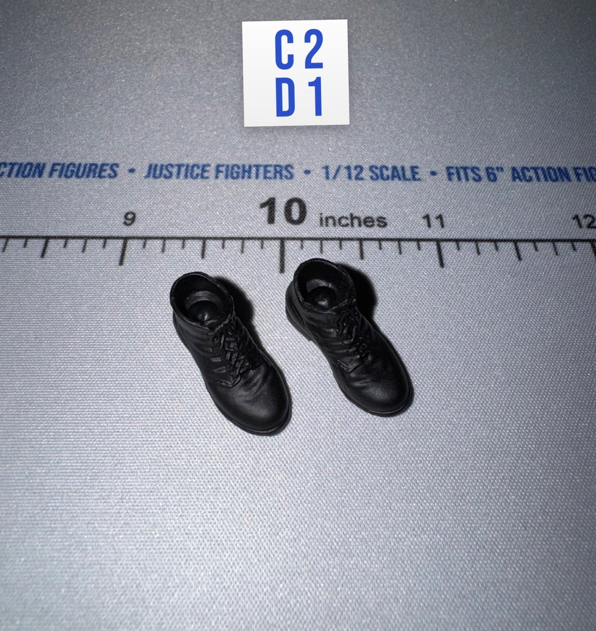 1/12 Scale WWII German Boots - Panzer Commander Joachim Peiper DiD XD80022