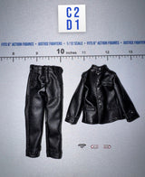 1/12 Scale WWII German Leather Panzer Jacket and Trousers - Panzer Commander Joachim Peiper DiD XD80022