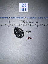 1/12 Scale WWII German Black Officer Cap with Insignia - Panzer Commander Otto Carius - DID XD80027