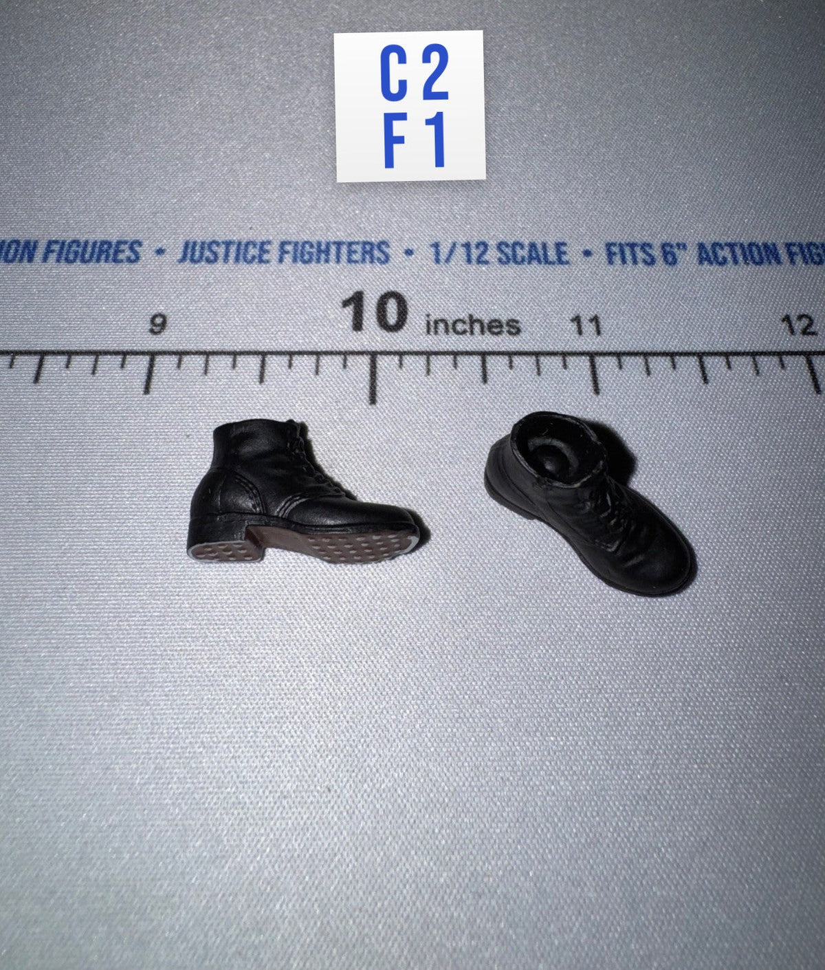 1/12 Scale WWII German Boots - Panzer Commander Otto Carius - DID XD80027