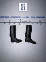 1/12 Scale WWII German Boots - Panzer Commander Otto Carius - DID XD80027