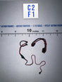1/12 Scale WWII German Tanker Headphones and Throat Mic - Panzer Commander Otto Carius - DID XD80027