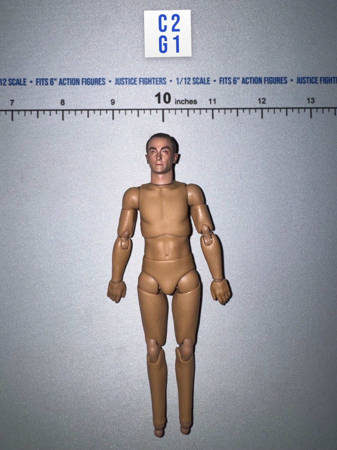 1/12 Scale Nude Figure Body - Panzer Commander Otto Carius - DID XD80027