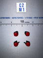 1/12 Scale Japanese DiD Hand Set - Japan Sengoku Soldier (Red) - DiD XJ80016A