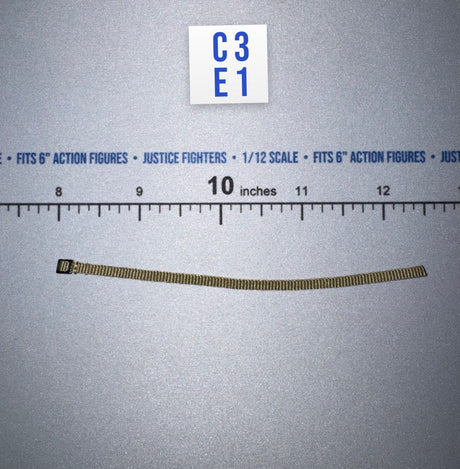 1/12 Scale WWII German Combat Belt - WWII US Ranger Private Jackson DiD XA80009