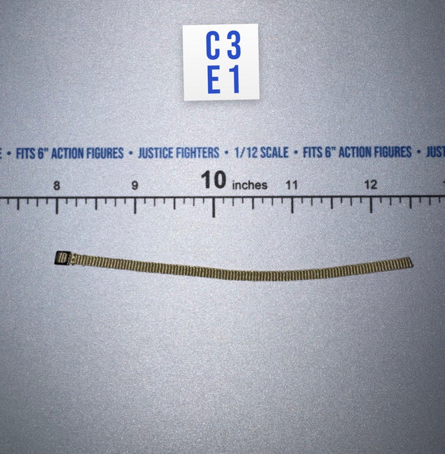 1/12 Scale WWII German Combat Belt - WWII US Ranger Private Jackson DiD XA80009