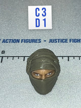 1/12 Scale Modern Era Masked Head Sculpt - The Black - Vane Valaverse
