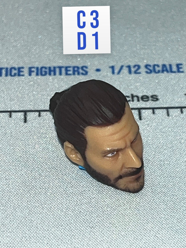 1/12 Scale Modern Era Head Sculpt - The Black - Vane Valaverse