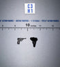 1/12 Scale WWII German P38 Pistol with Holster - Major König DiD XD80036