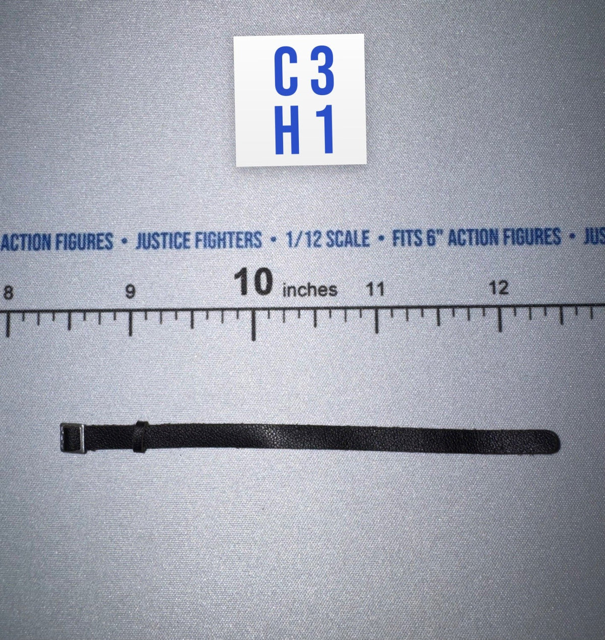 1/12 Scale WWII German Leather Belt - Major König DiD XD80036