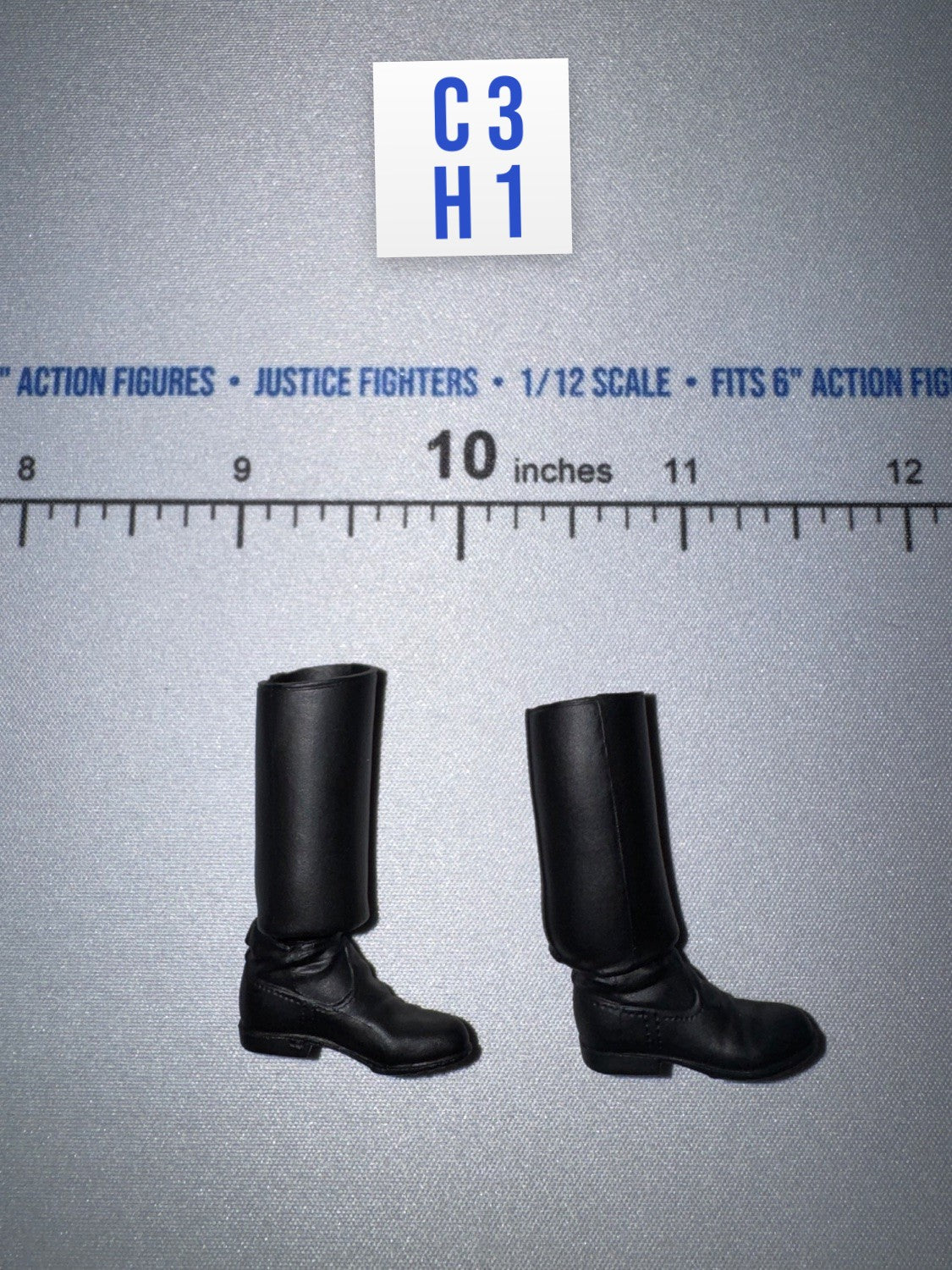 1/12 Scale WWII German Boots - Major König DiD XD80036