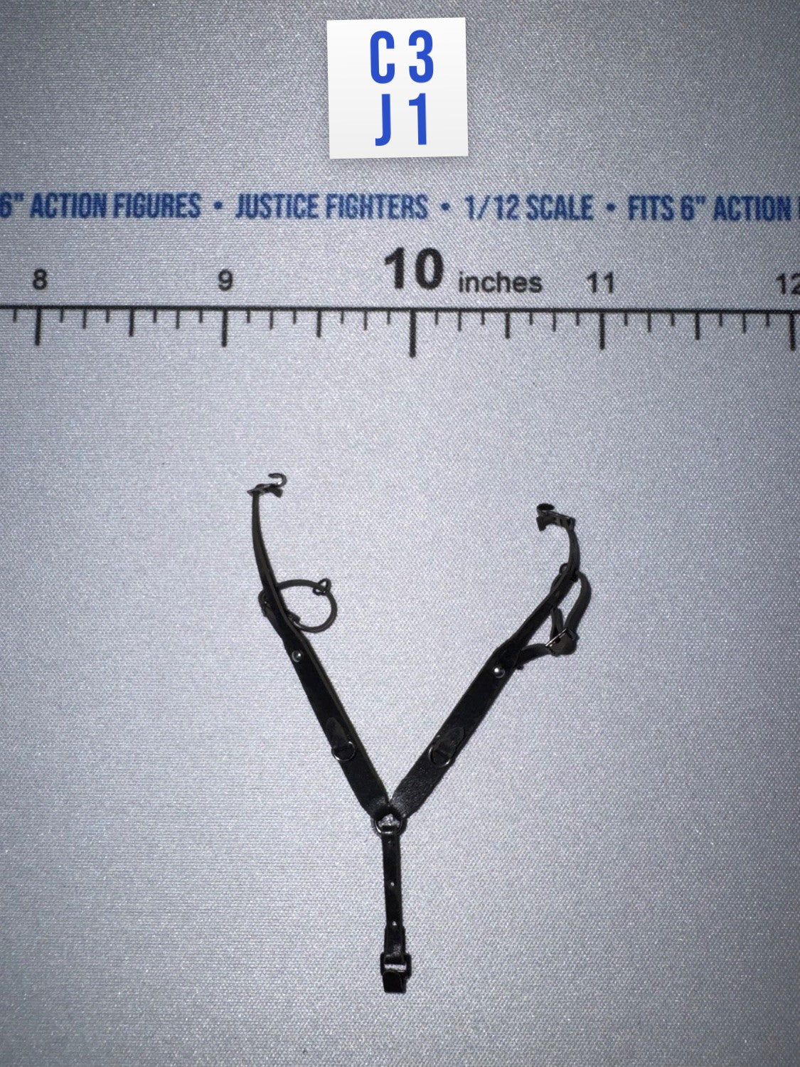 1/12 Scale WWII German Y-Strap Suspenders - Major König DiD XD80036