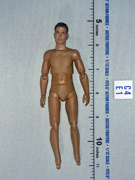 1/12 Scale Modern Era US Nude Male Figure Body - US Navy F/A-18E Pilot – “Maverick” Mitchell DiD XM80031