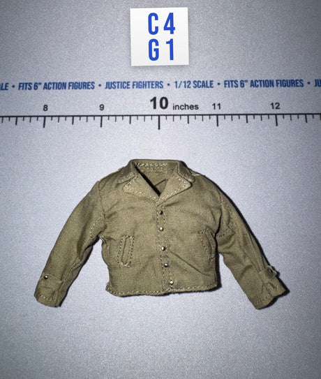 1/12 Scale WWII US M1941 Parsons Jacket - Private Caparzo DiD XA80011