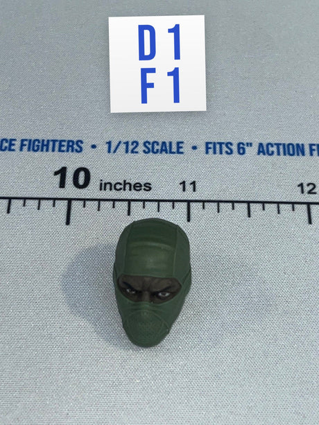 1/12 Scale Modern Era Masked Head Sculpt - Delta Corps - Action Force Valaverse