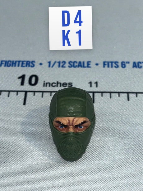 1/12 Scale Modern Era Masked Head Sculpt - Delta Corps - Action Force Valaverse