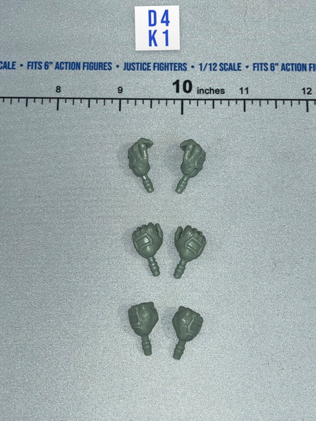 1/12 Scale Modern Interchangeable Hands - Delta Corps - Action Force Valaverse