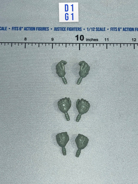 1/12 Scale Modern Interchangeable Hands - Delta Corps - Action Force Valaverse