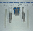 1/12 Scale Glow in the Dark Chain Guns with Backpack - Praetorian Pyre - Valaverse