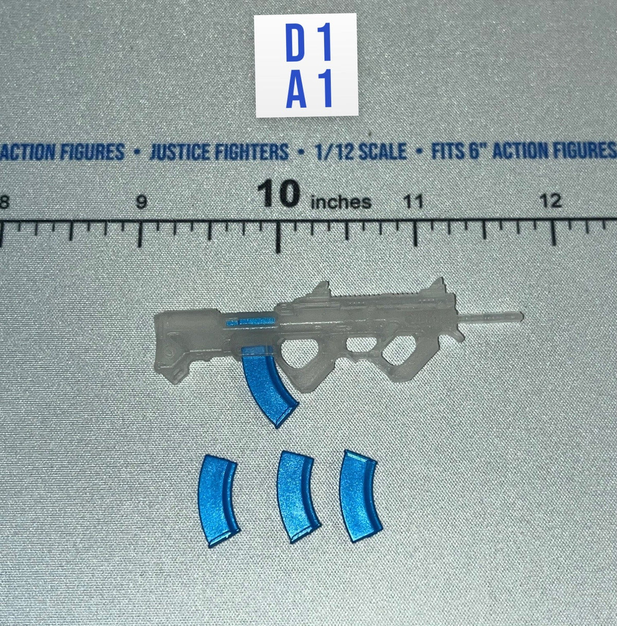 1/12 Scale Glow in the Dark Sci-Fi Rifle - Praetorian Pyre - Valaverse