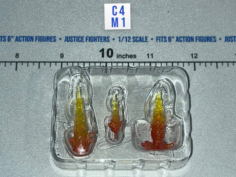 1/12 Scale Muzzle Flash Effect Set - Valaverse Weapons Pack Kilo