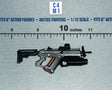 1/12 Scale Futuristic Rifle with Grenade Launcher - Valaverse Weapons Pack Kilo