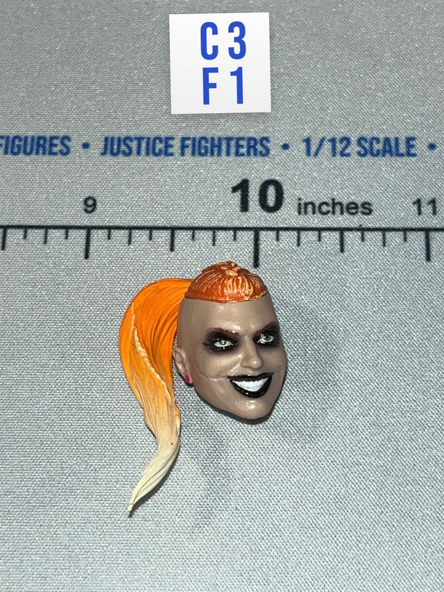 1/12 Scale Modern Era Head Sculpt - Pandora (Black) Valaverse